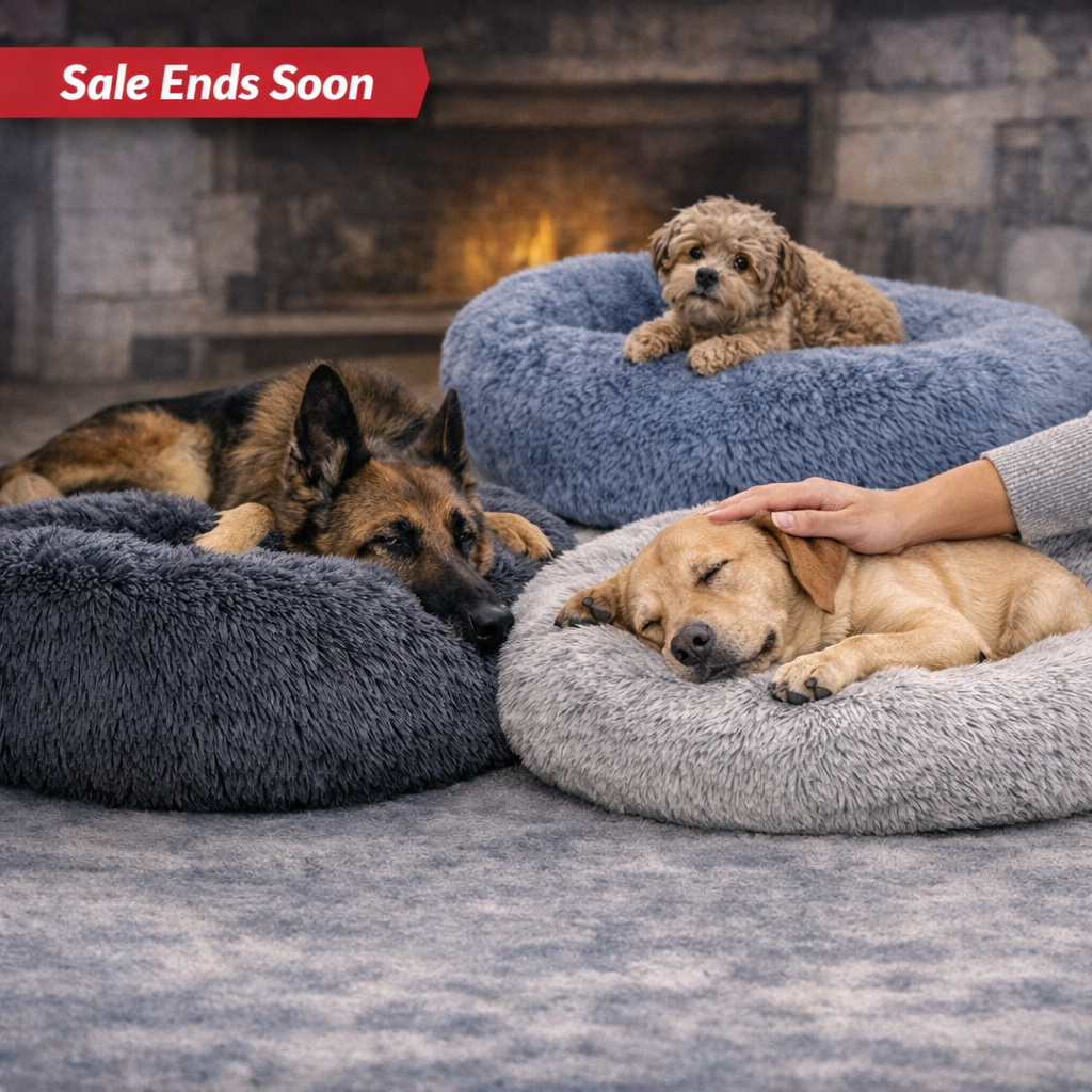 SnuggleNest™ – Calming Bed for Dogs