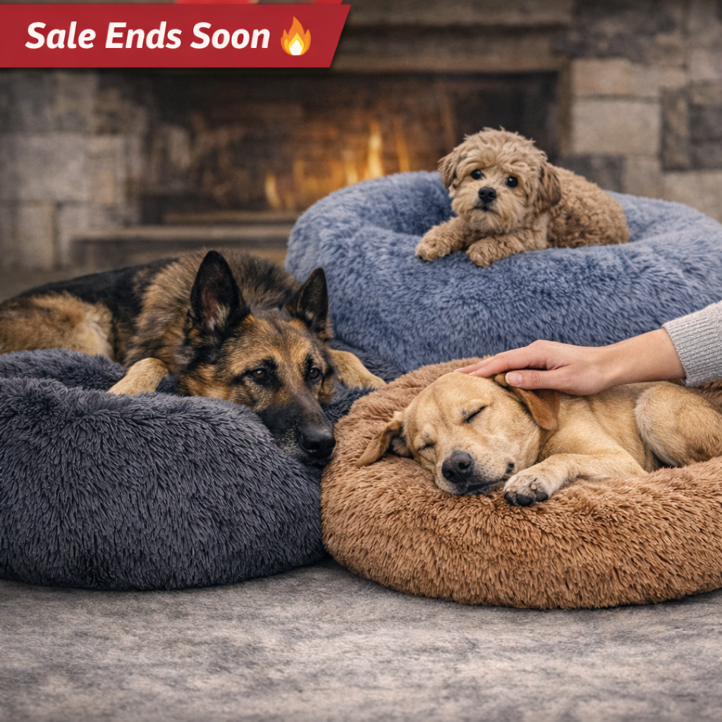 SnuggleNest™ – Calming Bed for Dogs