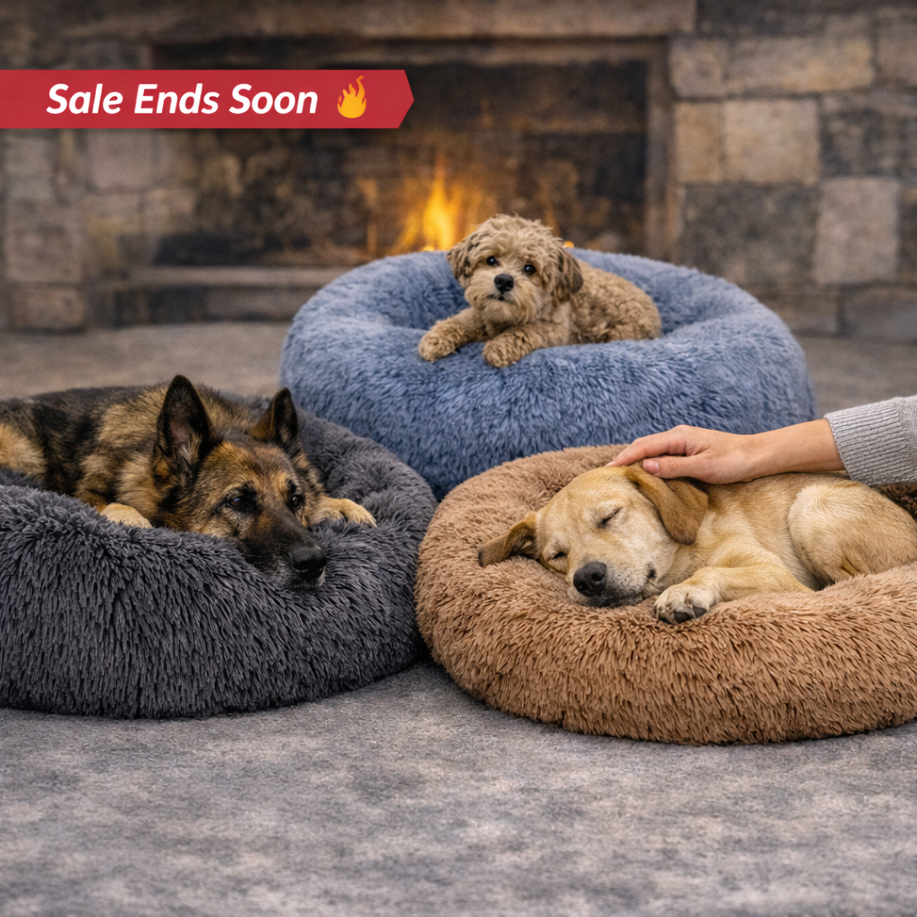 SnuggleNest™ – Calming Bed for Dogs