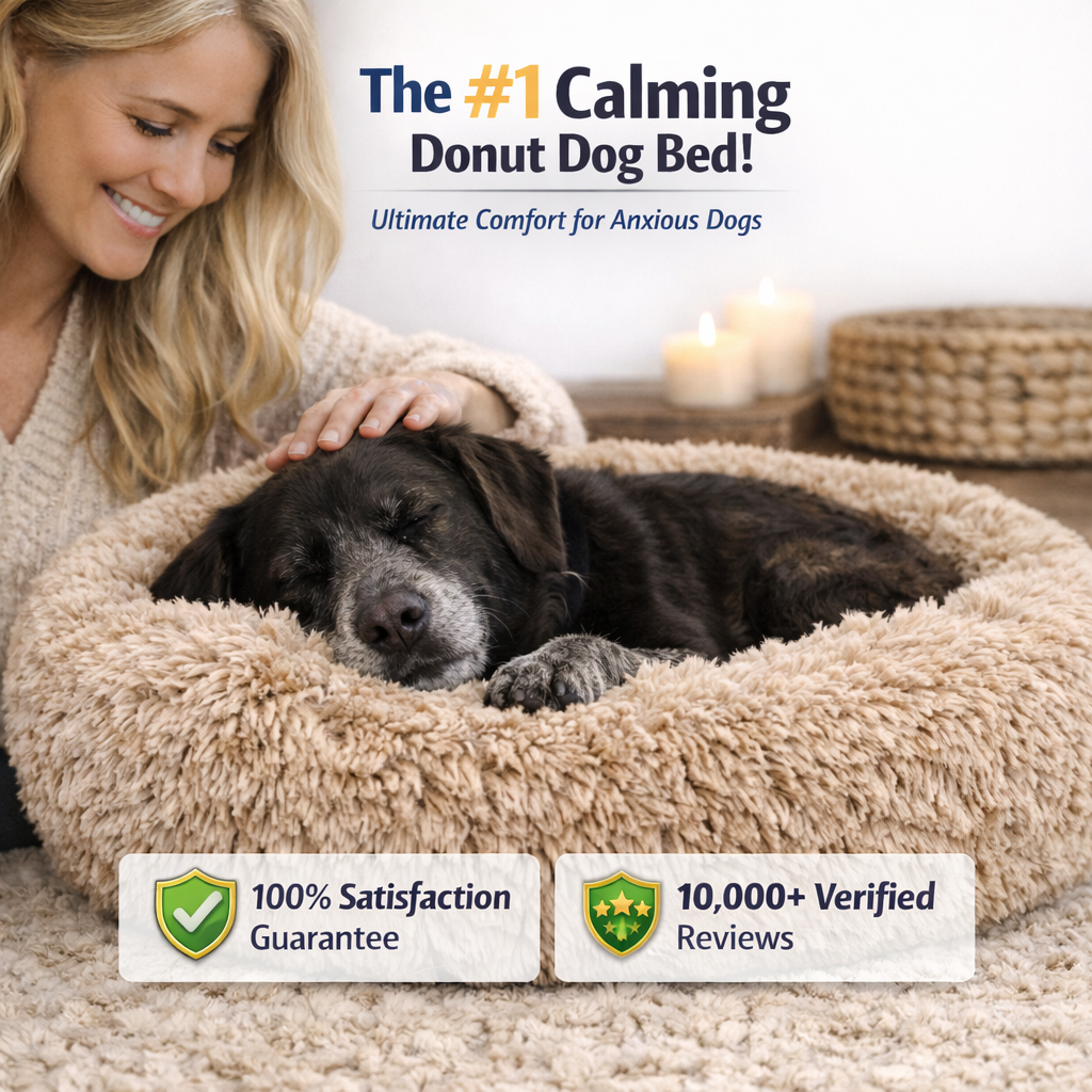 SnuggleNest™ – Calming Bed for Dogs