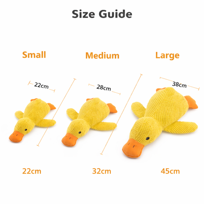 CalmBuddy Duck™ – Anxiety Relief Plush Toy for Dogs