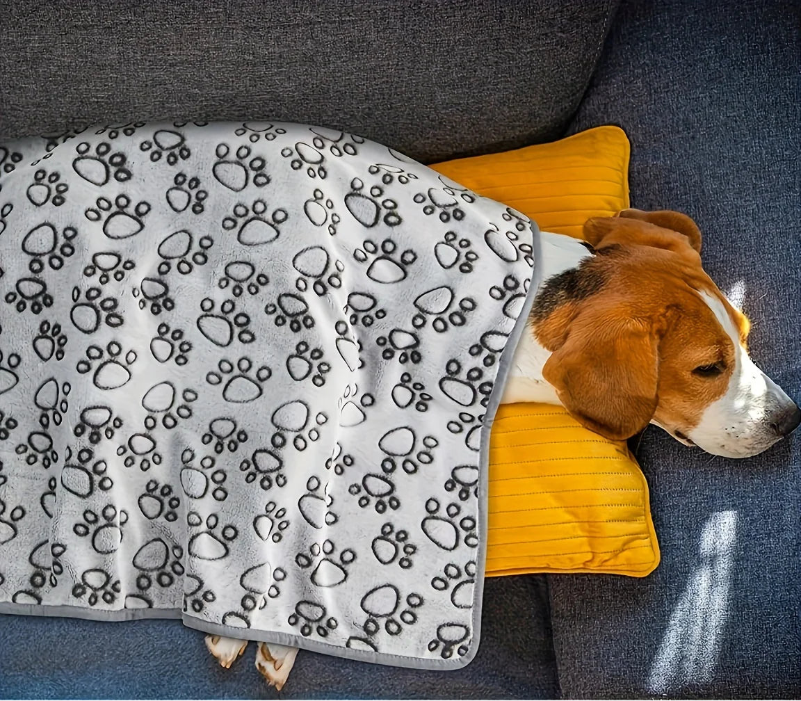 Soft Fluffy Pet Blanket – Warm Mat for Dogs & Cats