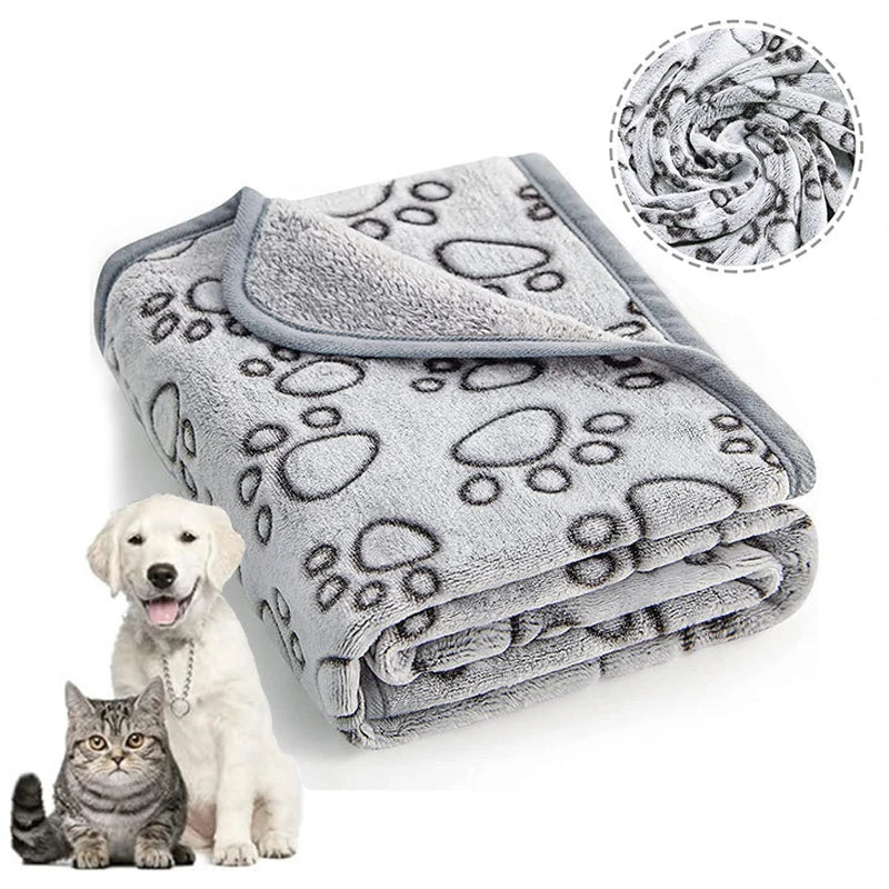 Soft Fluffy Pet Blanket – Warm Mat for Dogs & Cats