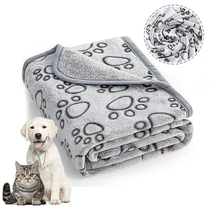 Soft Fluffy Pet Blanket – Warm Mat for Dogs & Cats