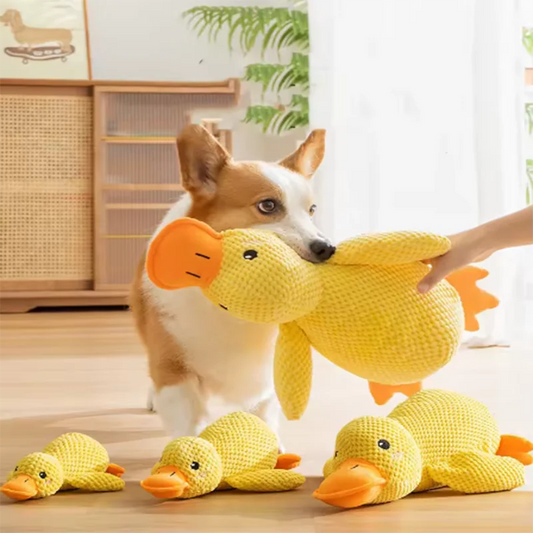 CalmBuddy Duck™ – Anxiety Relief Plush Toy for Dogs