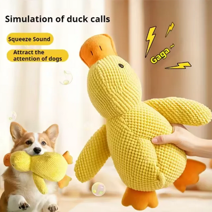 CalmBuddy Duck™ – Anxiety Relief Plush Toy for Dogs
