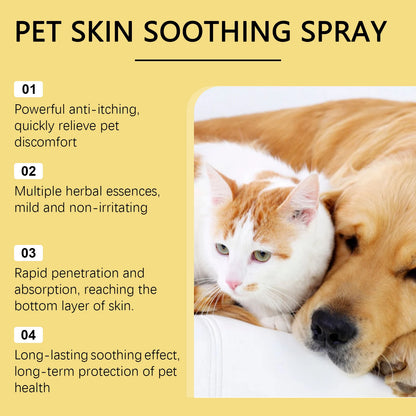 YEGBONG 50ml Pet Skin Relief Spray – Calming Care for Dogs & Cats