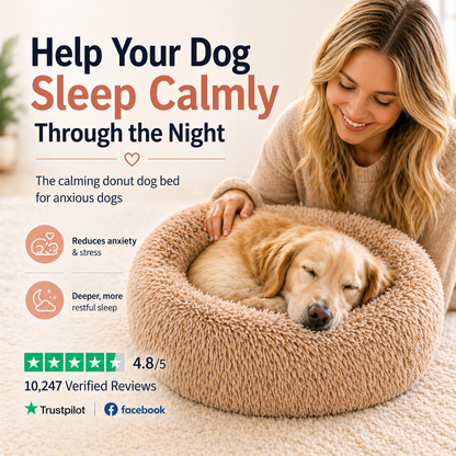 SnuggleNest™ – Calming Bed for Dogs